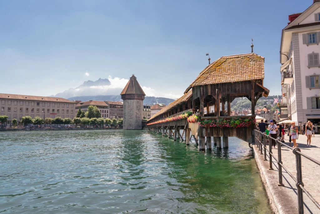 Chapel Bridge & Water Tower Lucerne