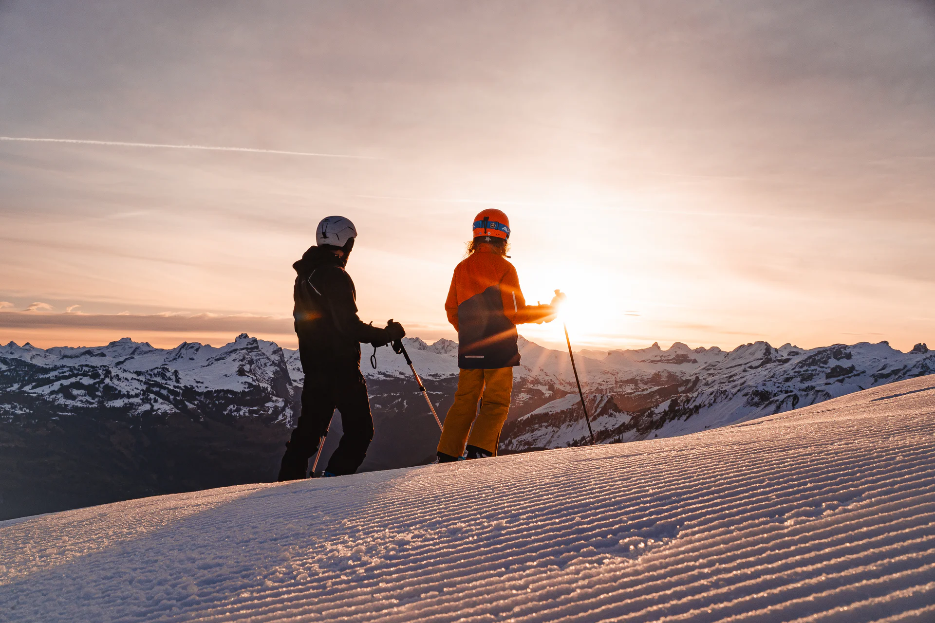 Sunrise on Fronalpstock