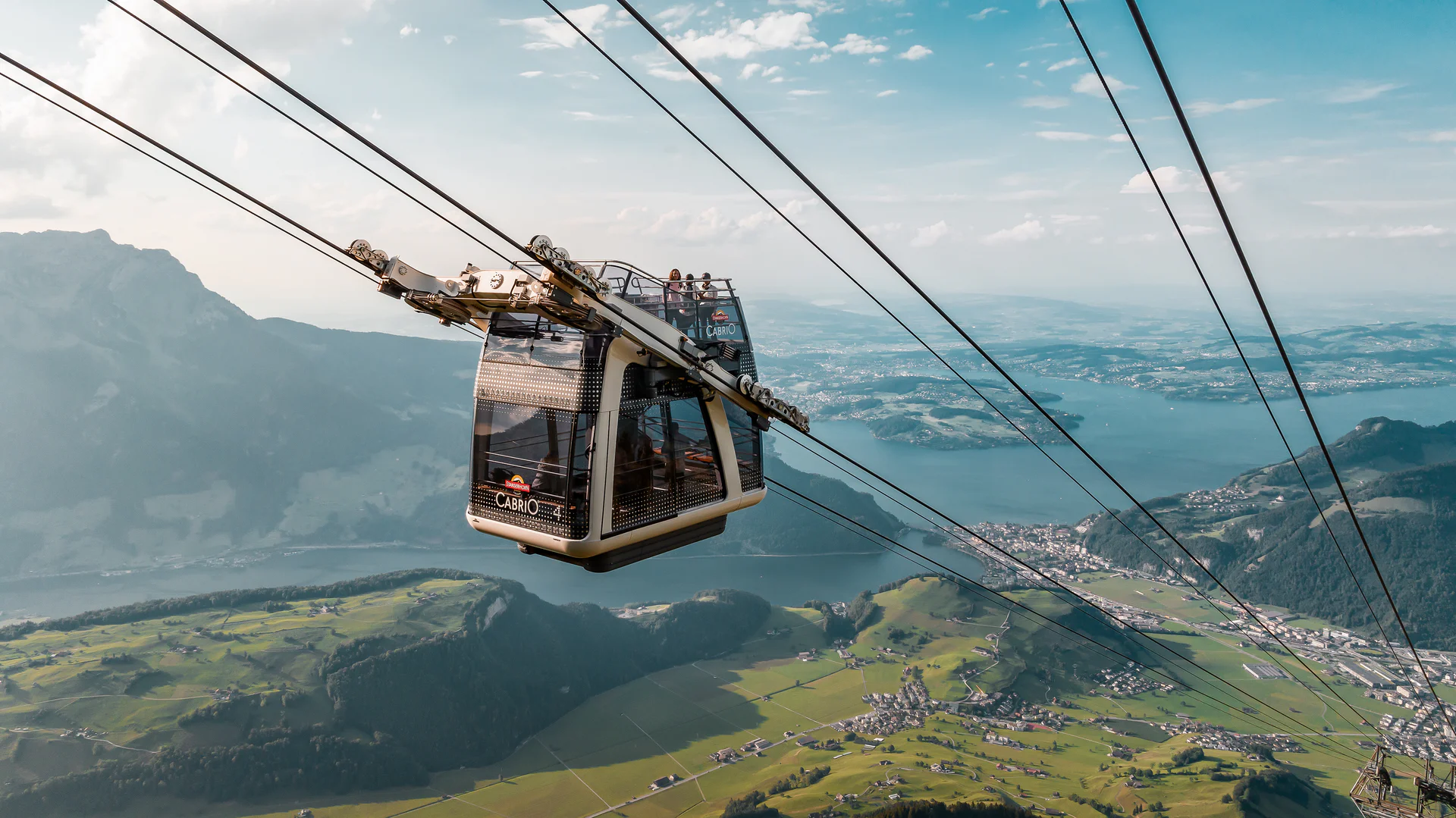 CabriO Cableway at Stanserhorn