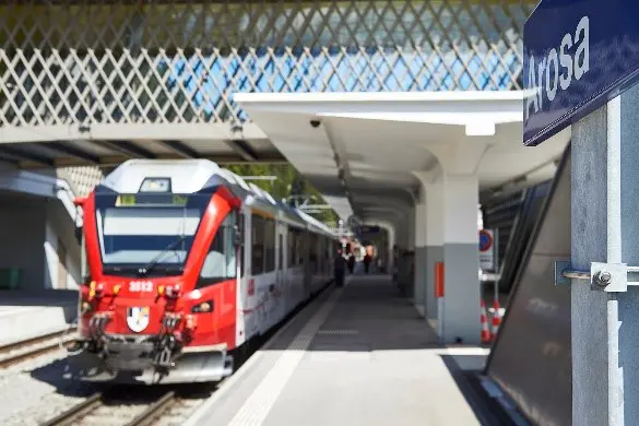 Rhaetian Railway to Arosa