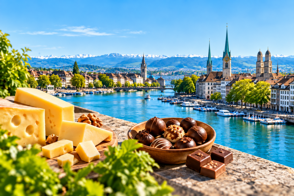 Zurich Swiss Food Tour with Cheese, Chocolate & Local Traditions