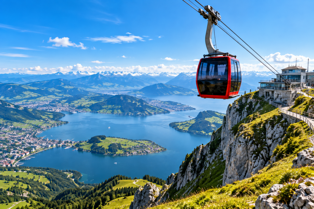 Mount Pilatus Self-Guided Half-Day Tour from Lucerne