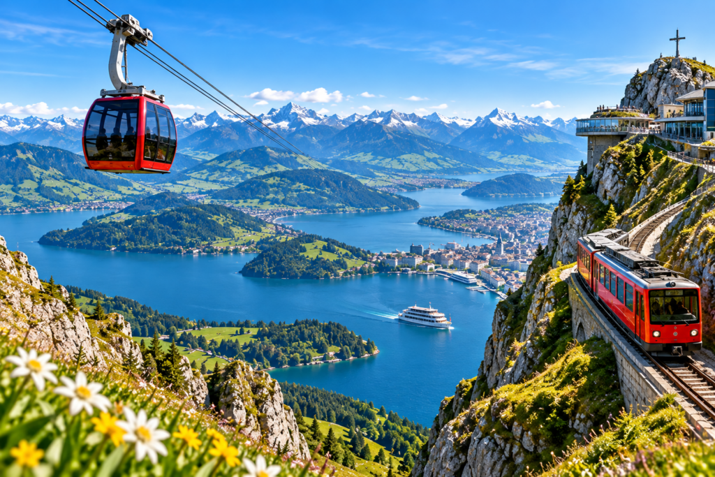 Golden Round Trip – Mount Pilatus, Lucerne