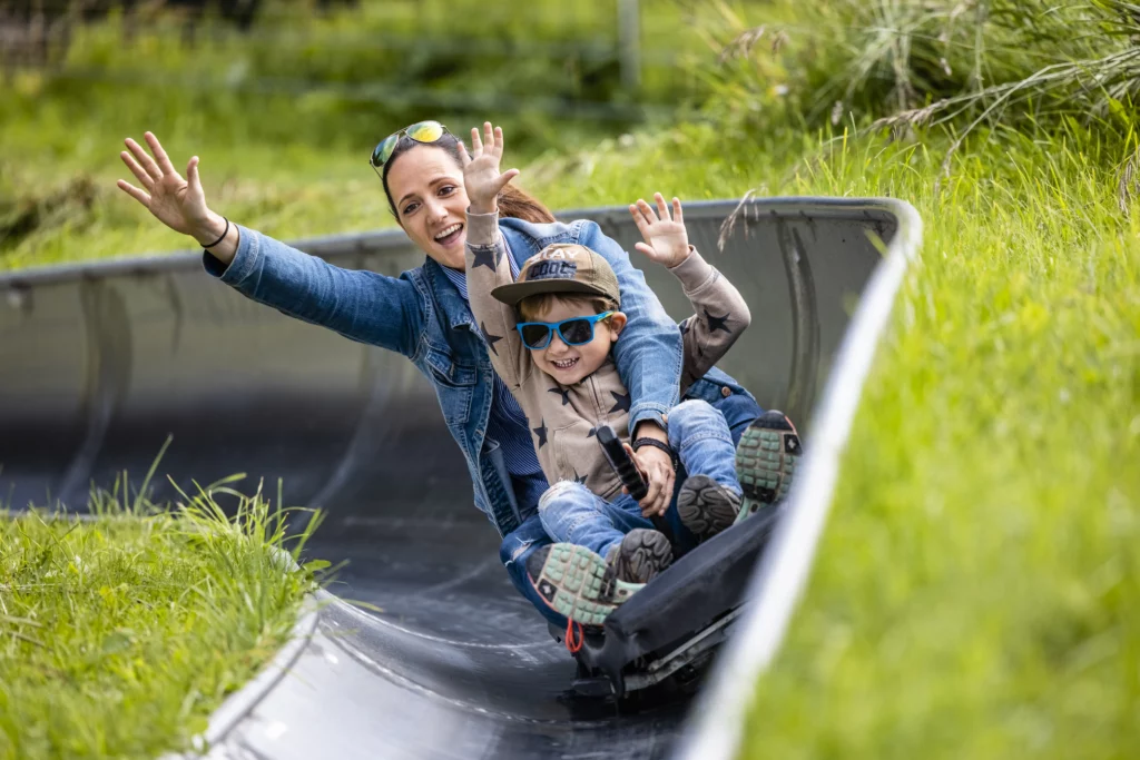 Tobogganing, Davos