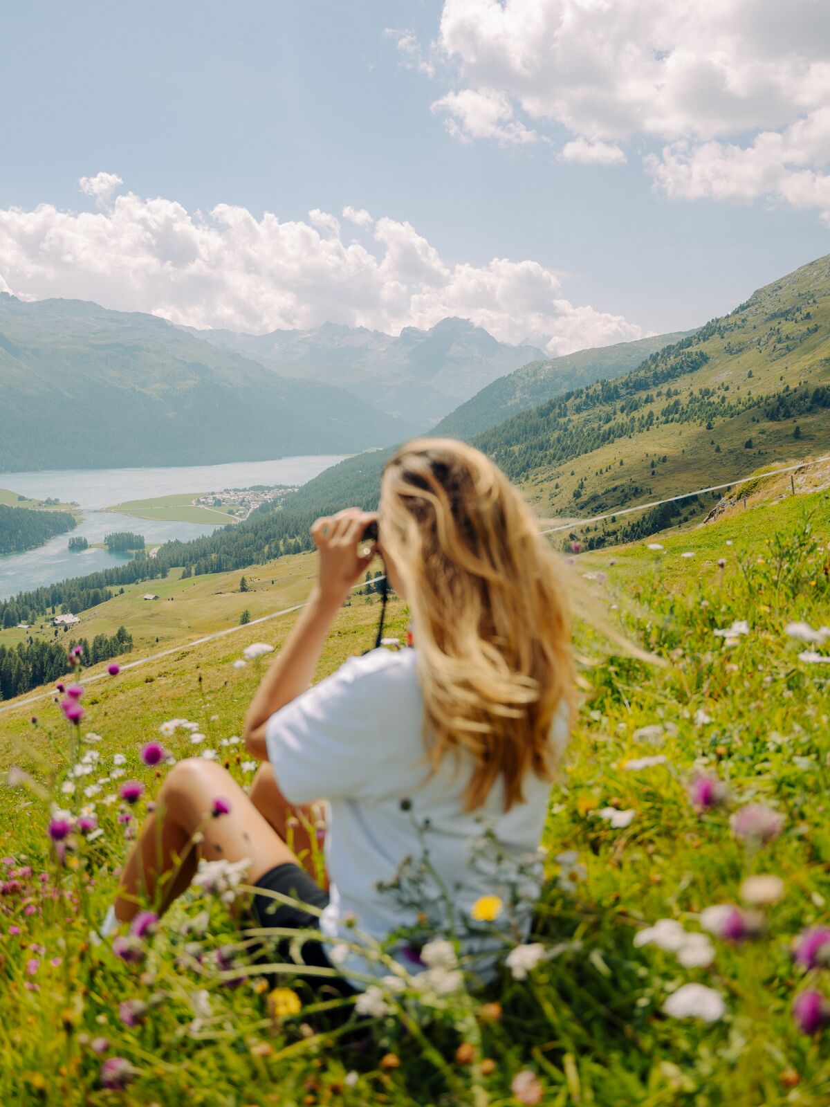 Sommer in St. Moritz