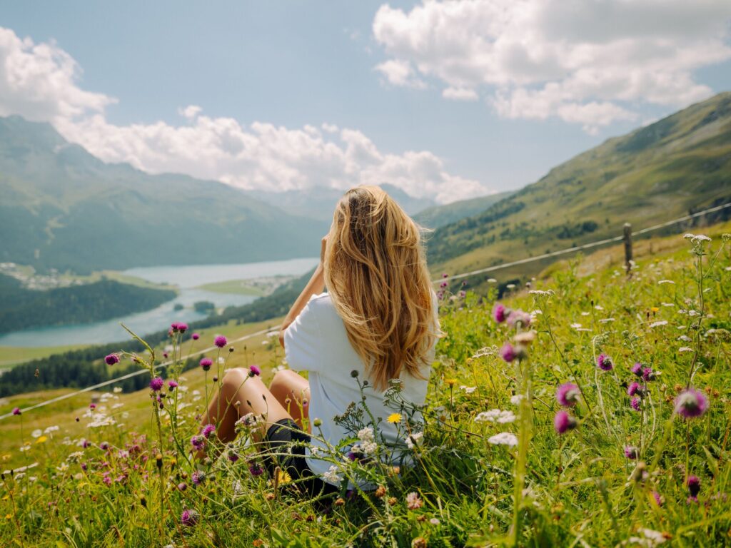 Hiking in St. Moritz