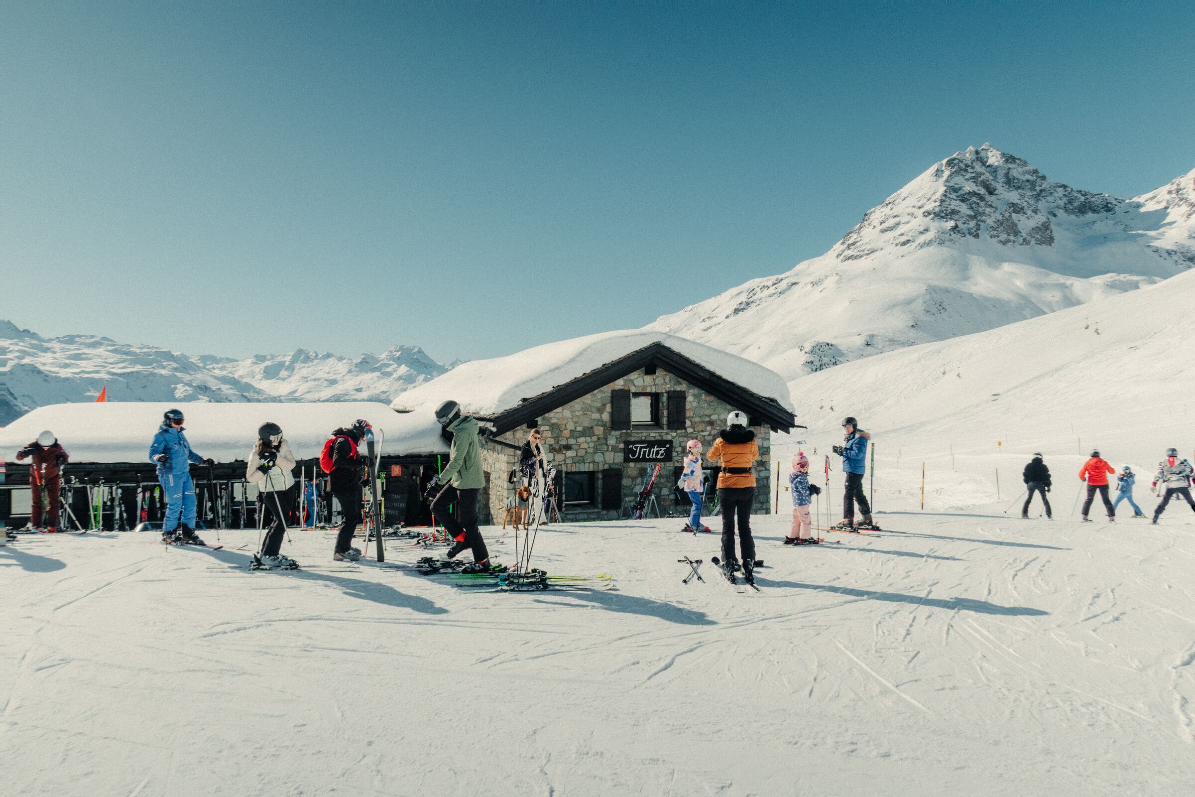 Der Winter in St. Moritz