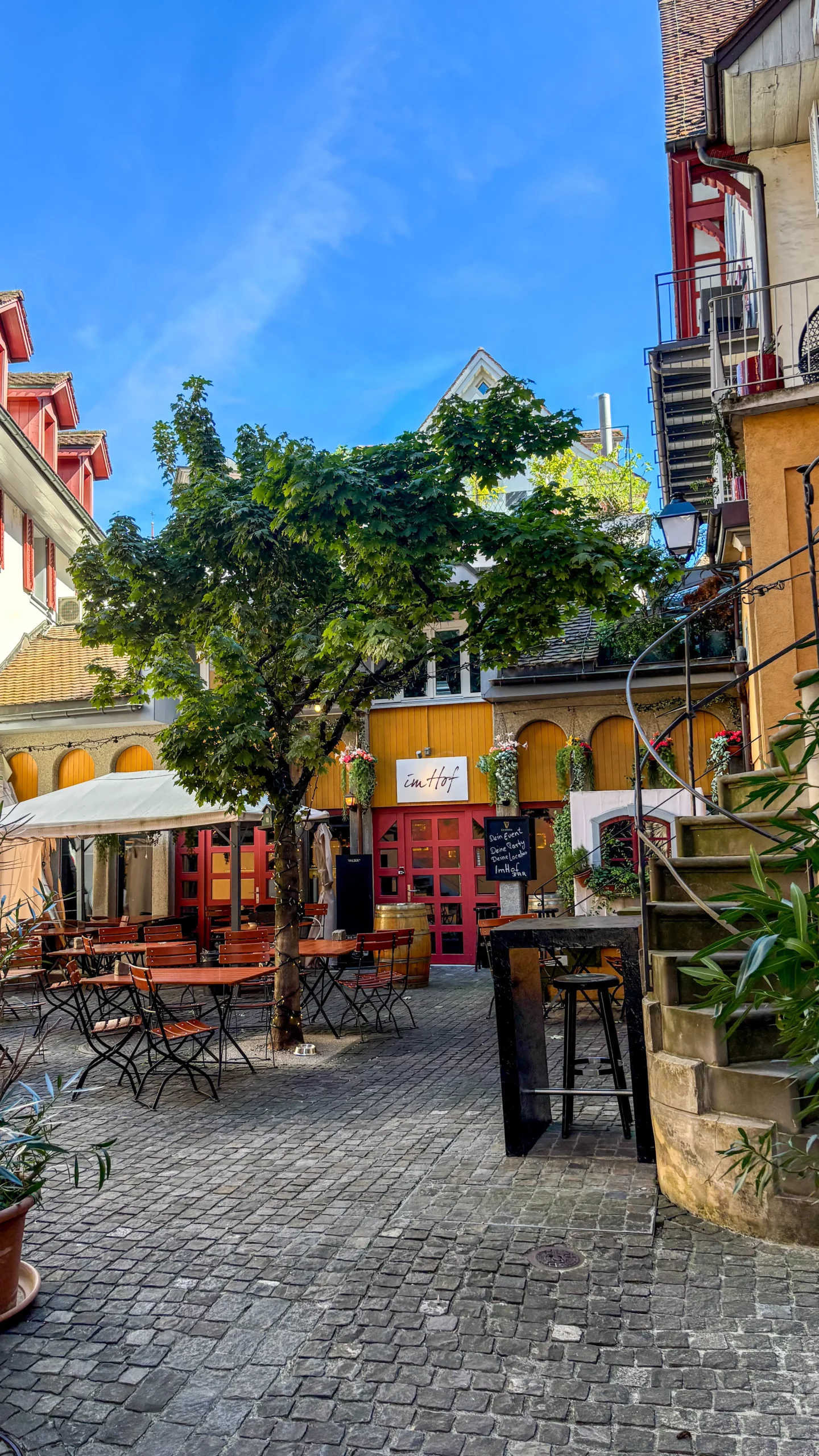 Nel cortile