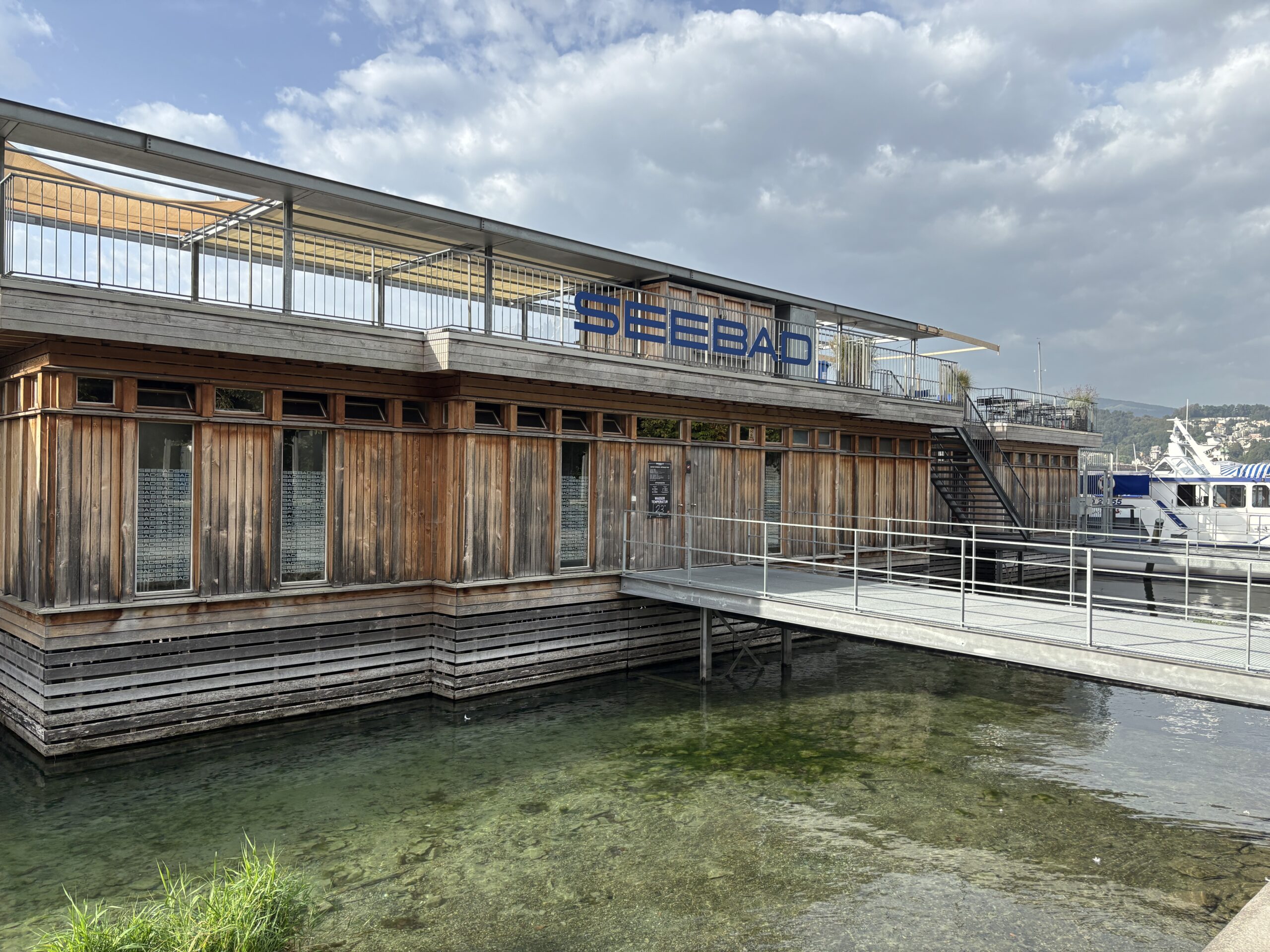 Lucerne Seebad on Lake Lucerne